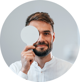 Ajokorttitodistus banner person